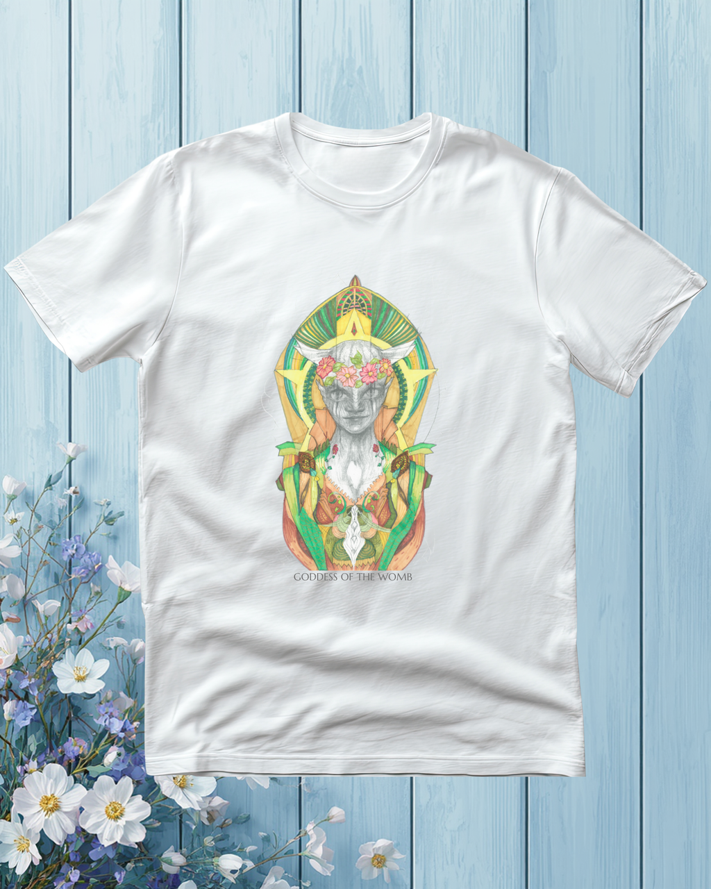 Elemental Goddess of the Womb Tee BM_EGO_D002