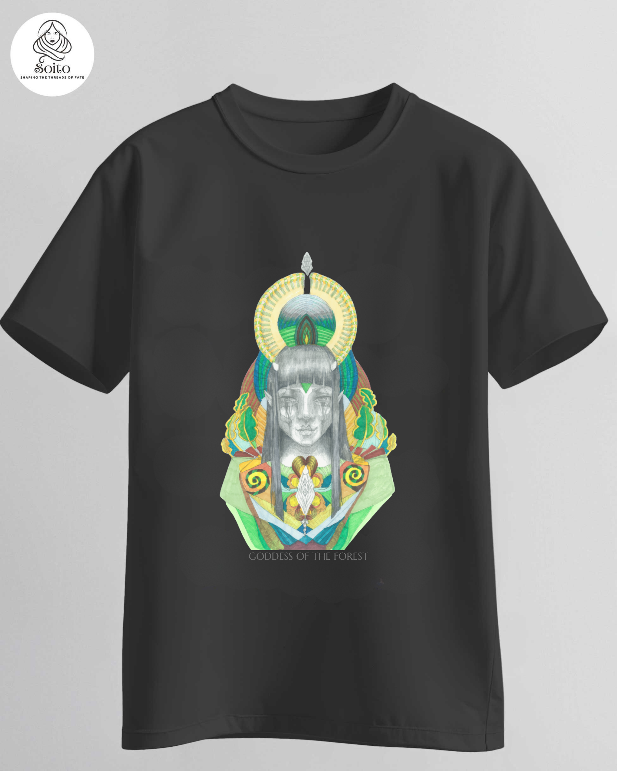 Elemental Goddess of The Forest Tee BM_EGO_D004