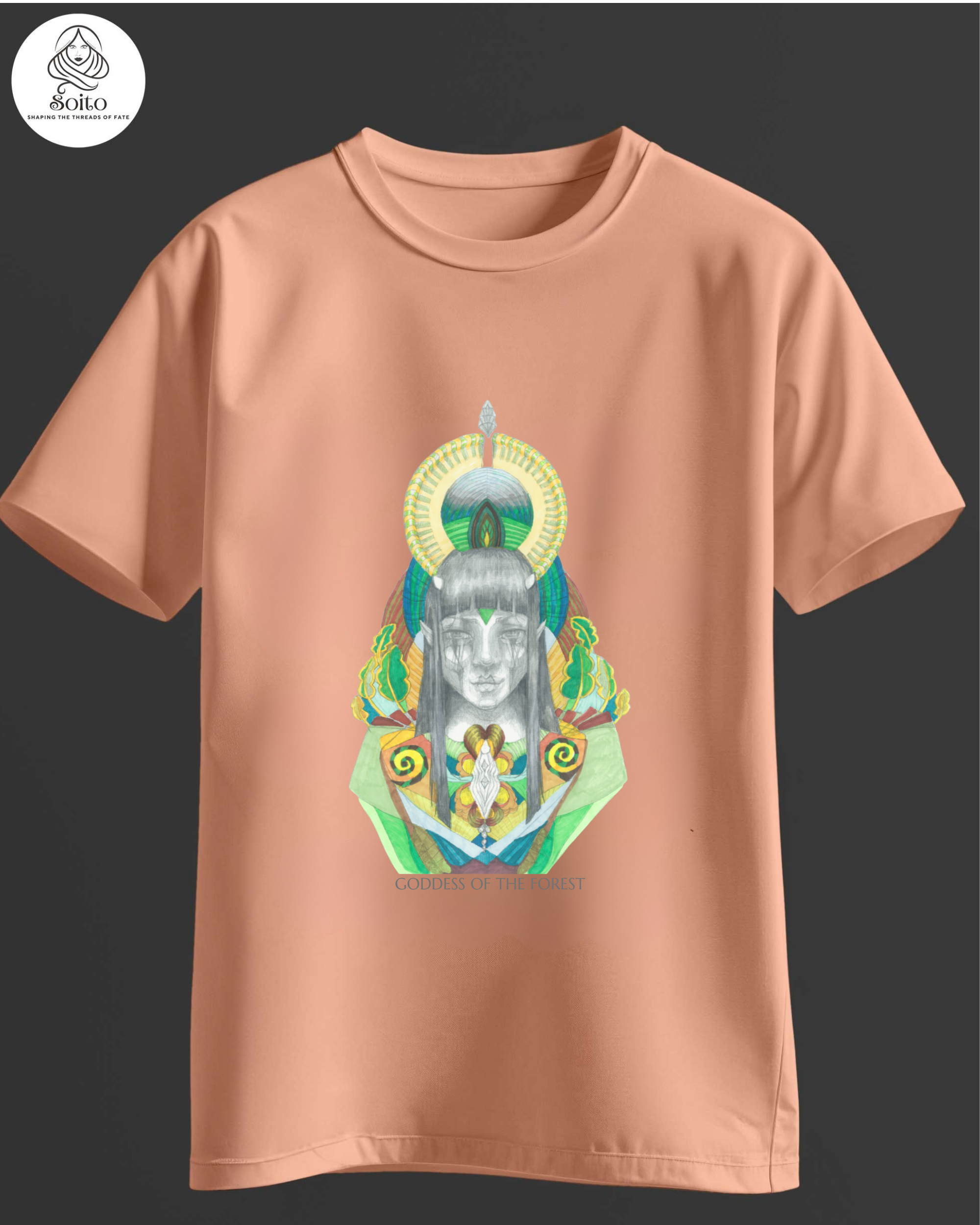 Elemental Goddess of The Forest Tee BM_EGO_D004