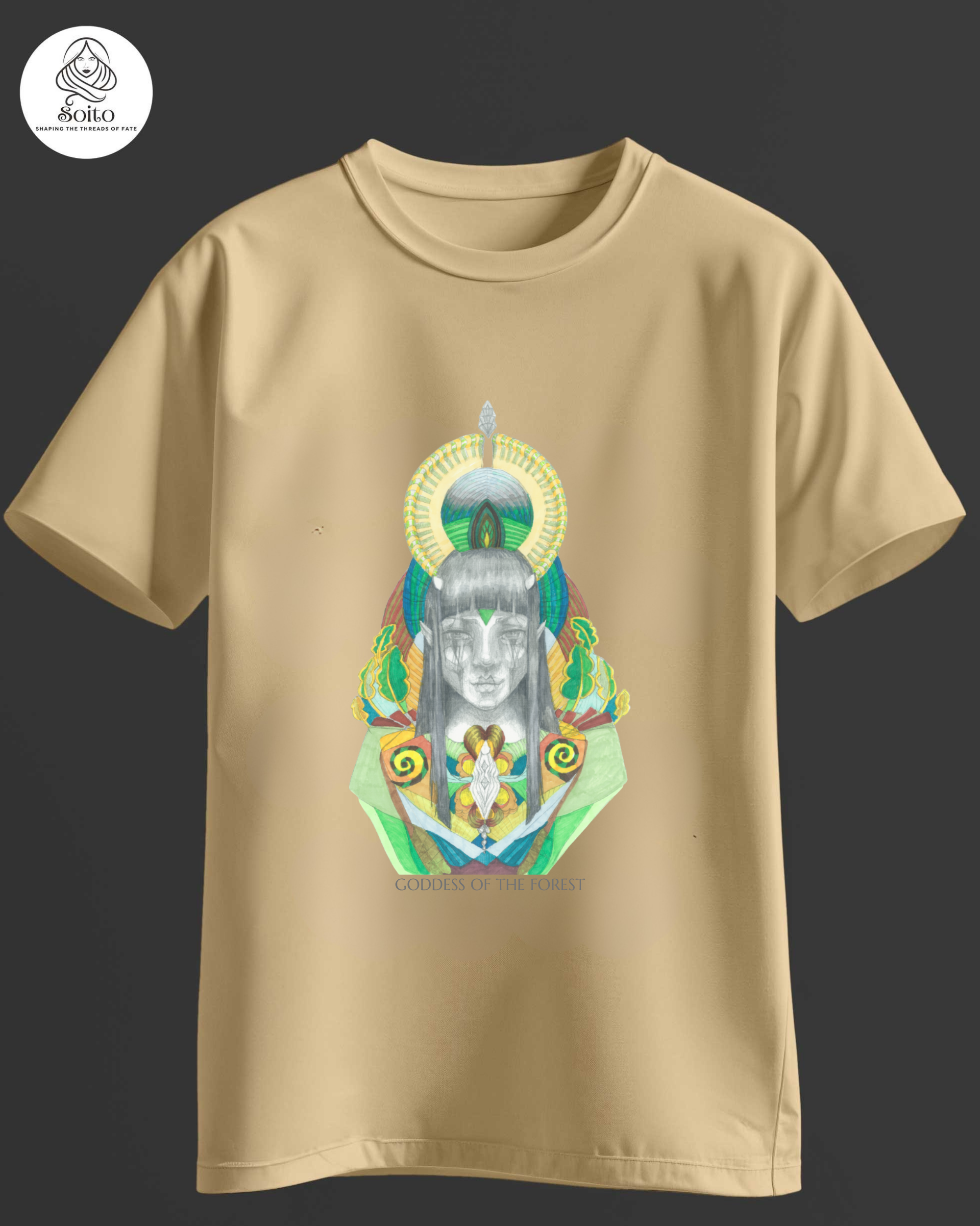Elemental Goddess of The Forest Tee BM_EGO_D004