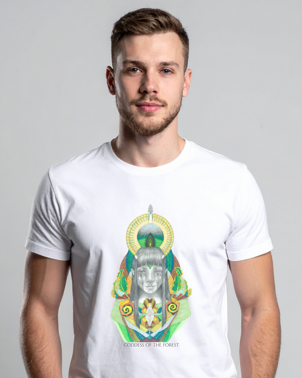 Elemental Goddess of The Forest Tee BM_EGO_D004