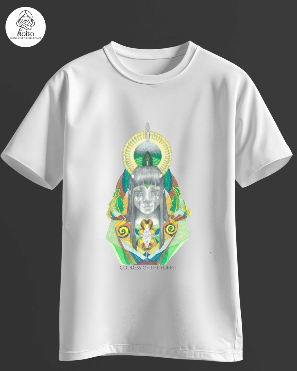 Elemental Goddess of The Forest Tee BM_EGO_D004
