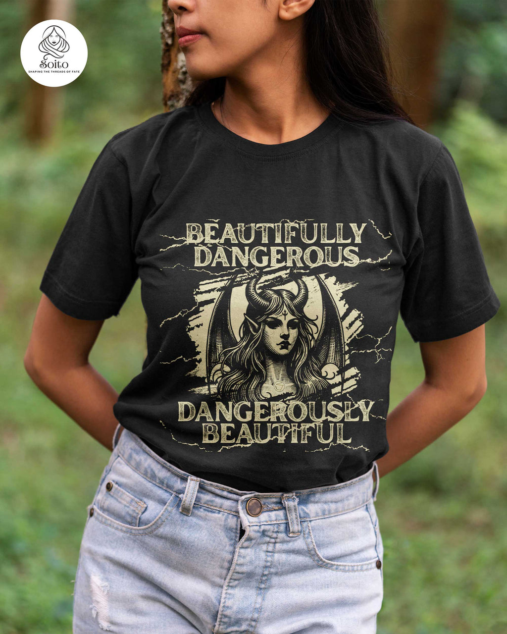 Magic Culture Beautifully-Dangerous t-shirt MB_MCLR_D001
