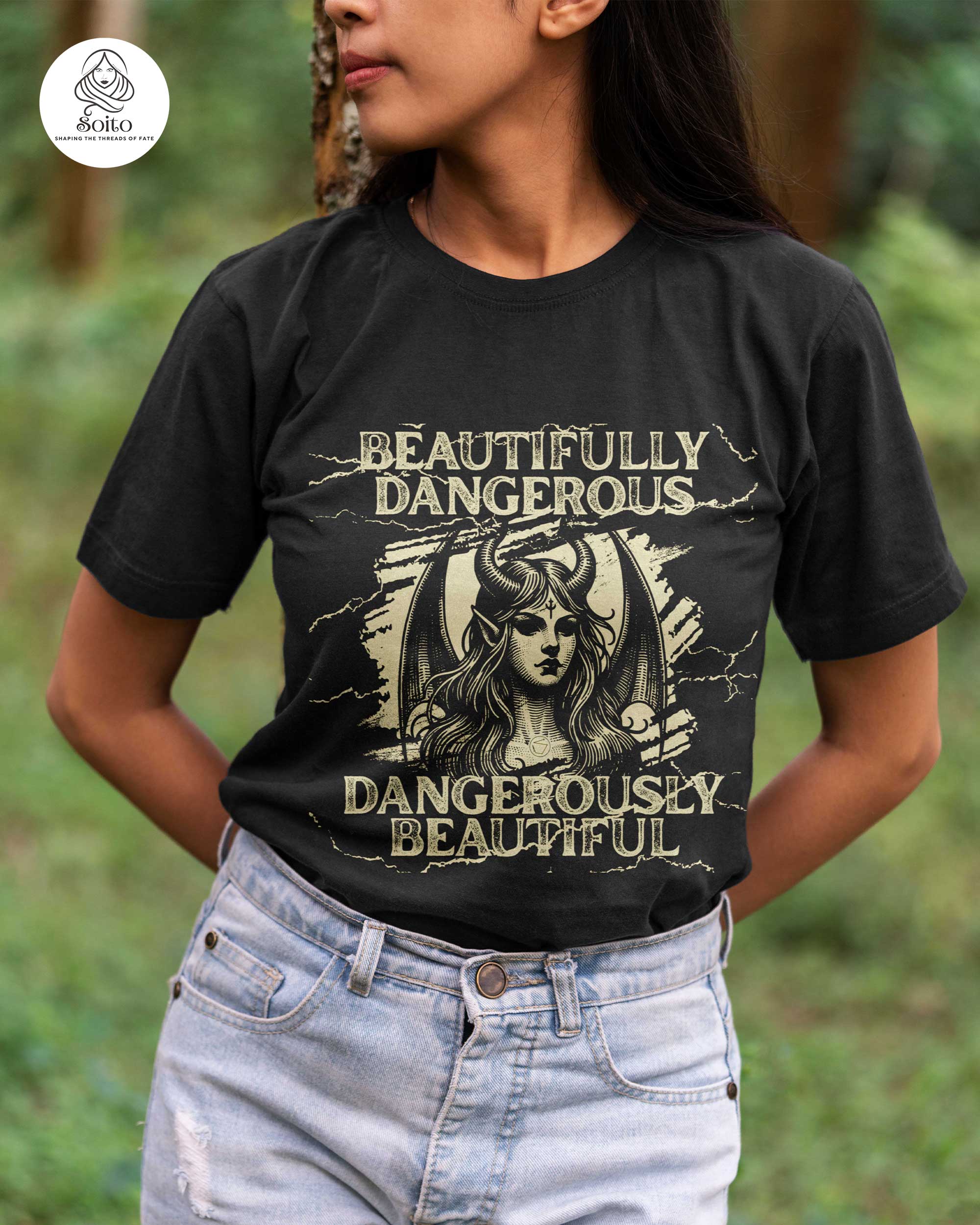 Magic Culture Beautifully-Dangerous t-shirt MB_MCLR_D001