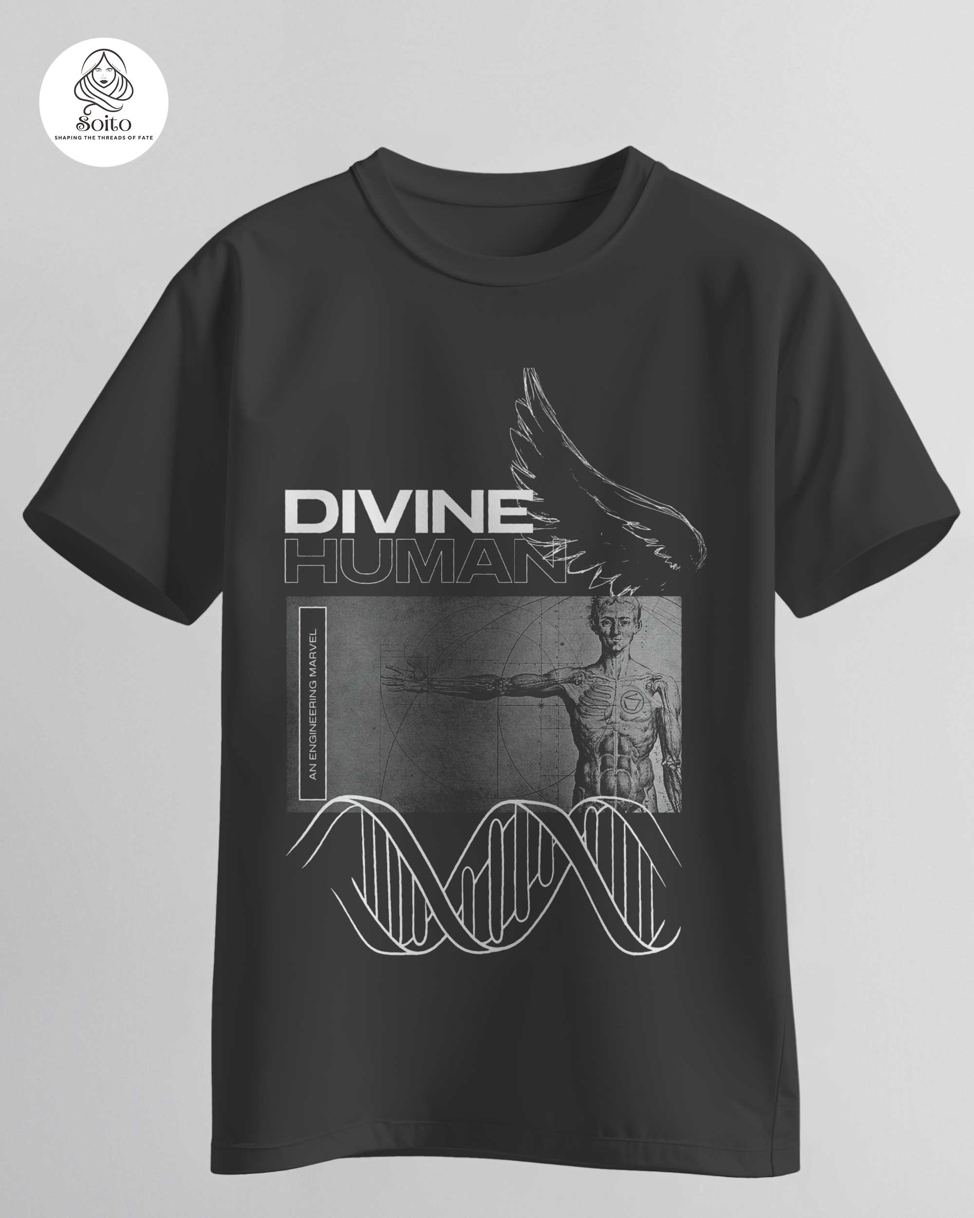 Magic Culture Divine-Human-Wing t-shirt MB_MCLR_D002