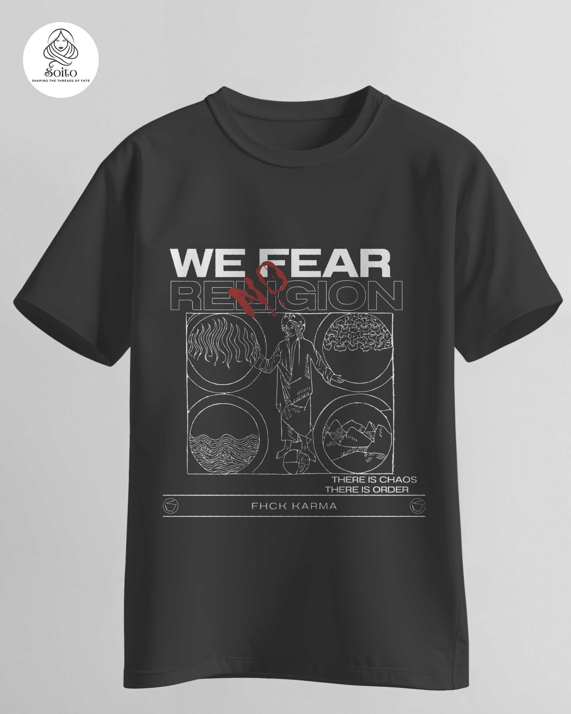 Magic Culture Fear-No-Religion t-shirt MB_MCLR_D003