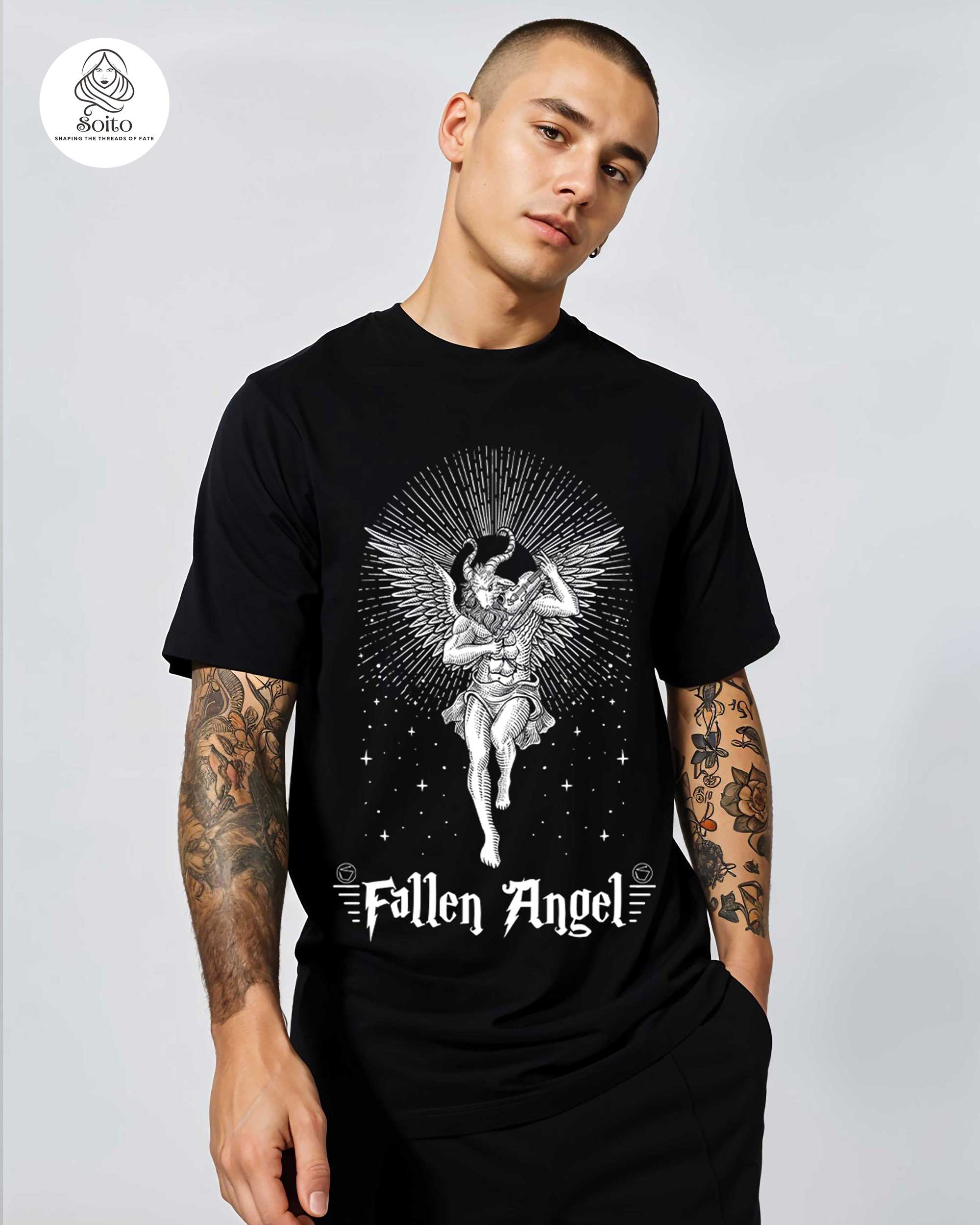 Magic Culture Fallen-Angel t-shirt MB_MCLR_D004
