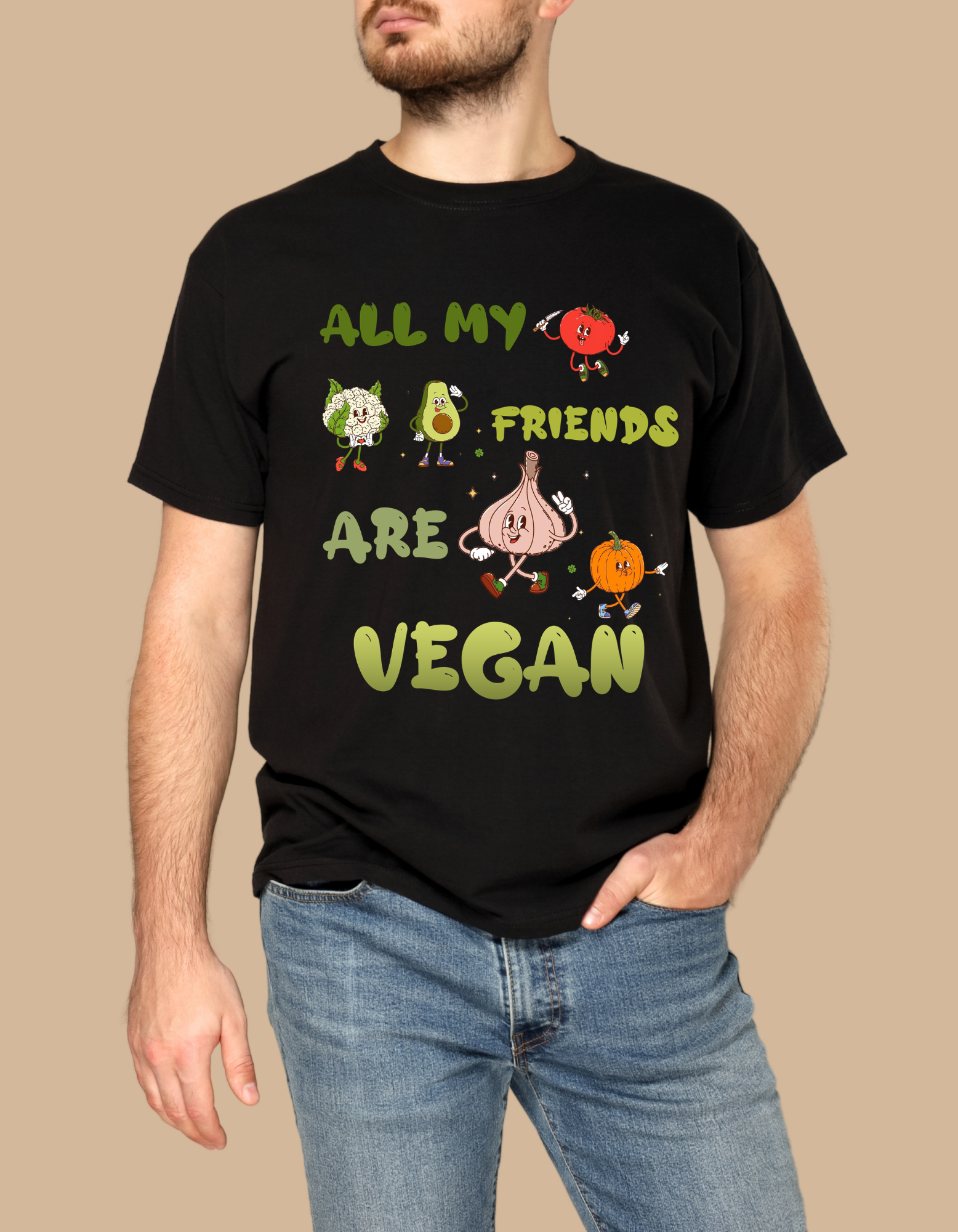 Magic Culture Vegan-Friends Tee MB_MCL_D002