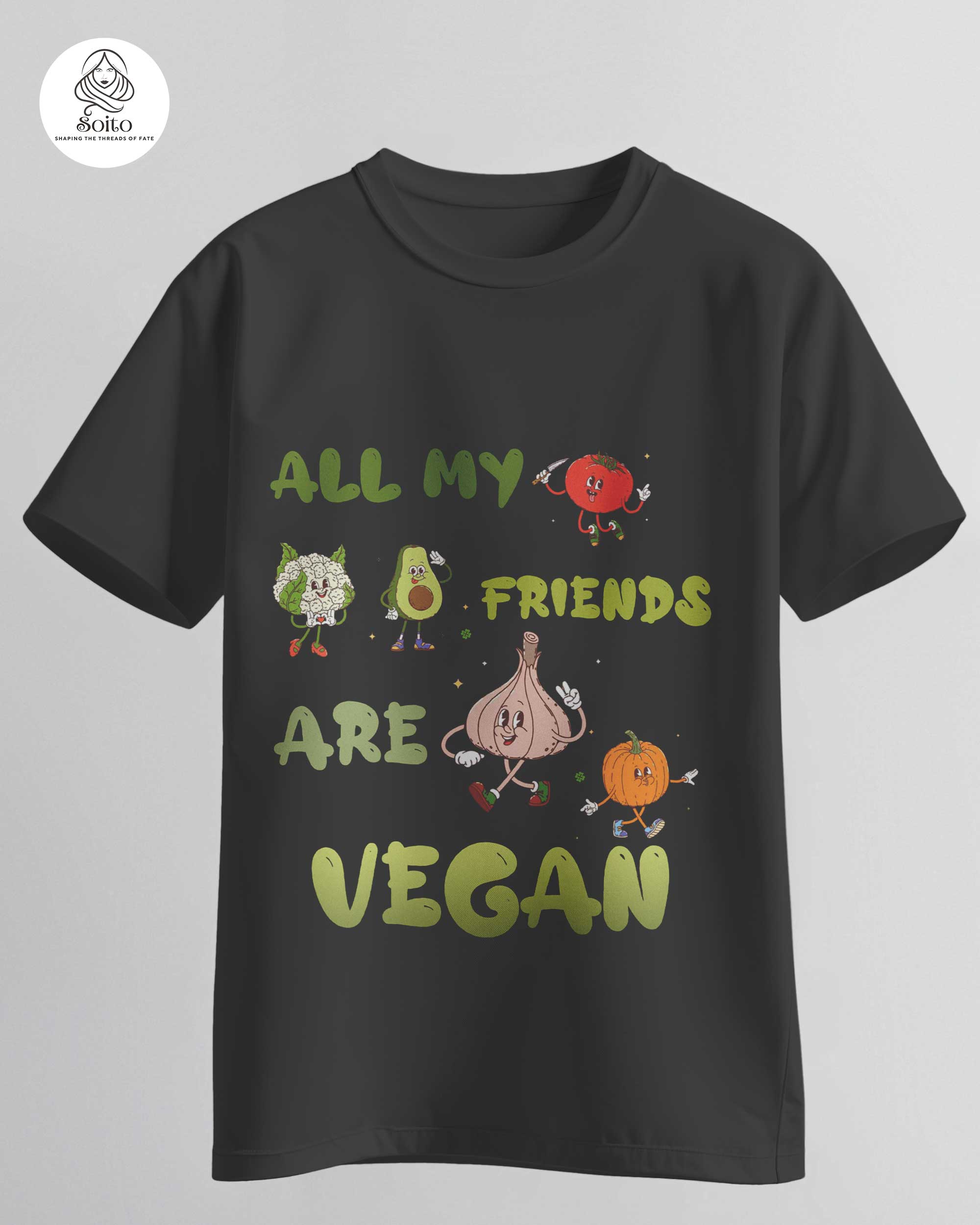 Magic Culture Vegan-Friends Tee MB_MCL_D002