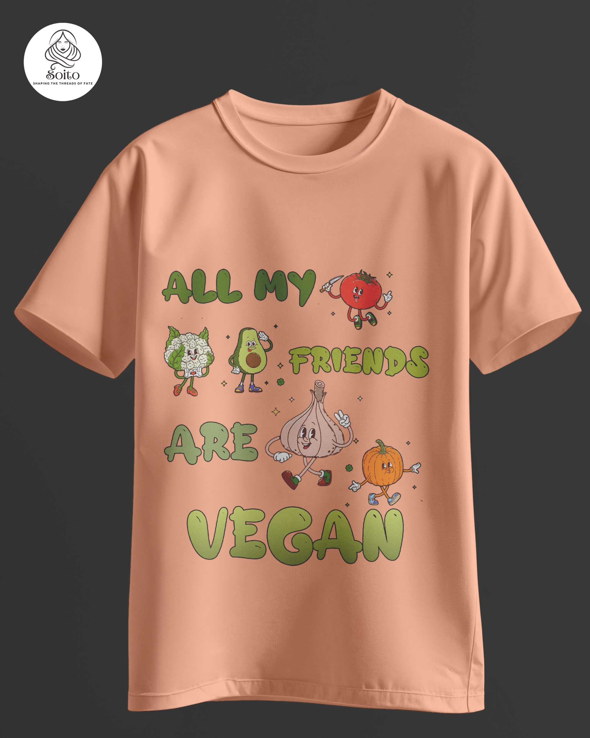 Magic Culture Vegan-Friends Tee MB_MCL_D002
