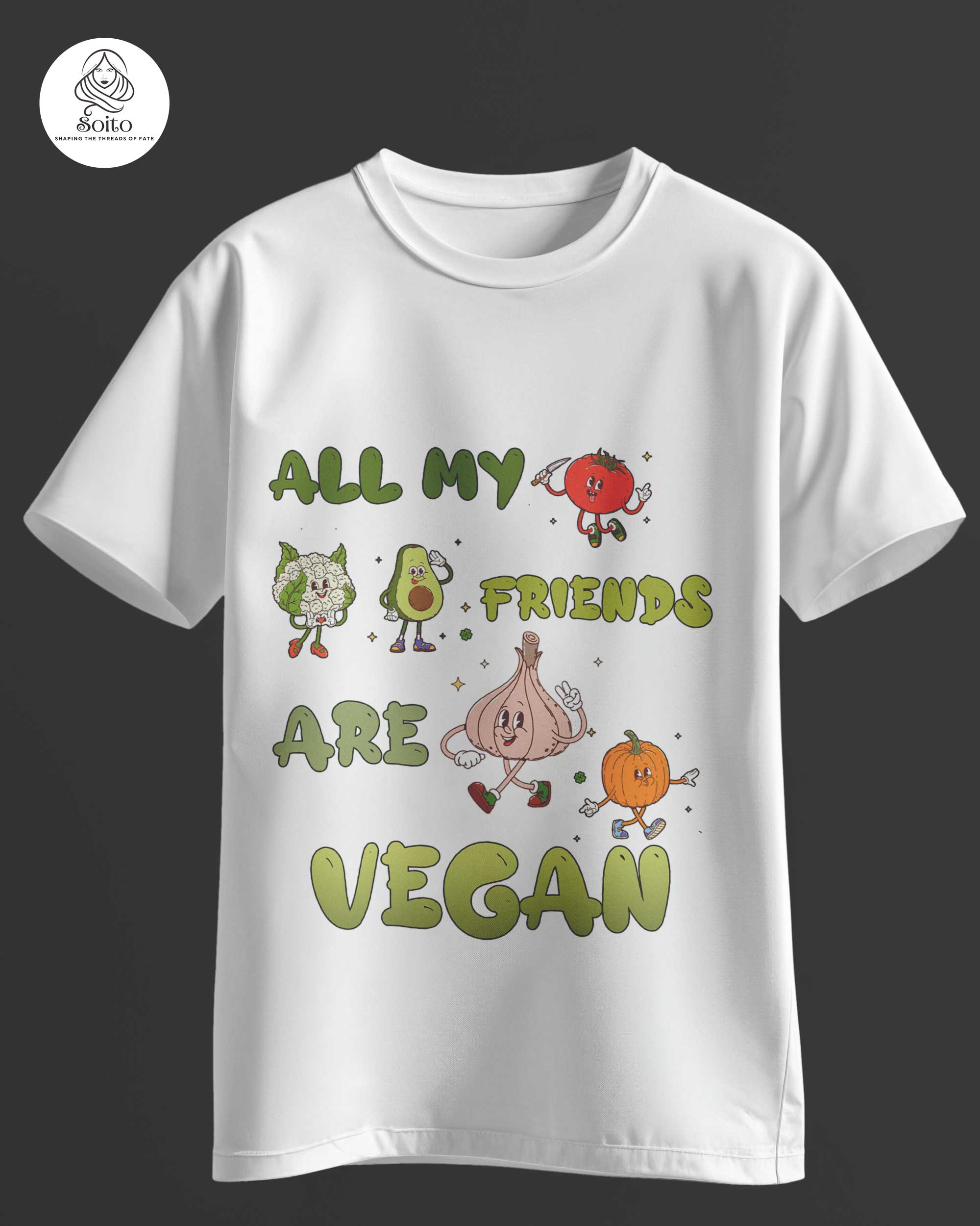 Magic Culture Vegan-Friends Tee MB_MCL_D002