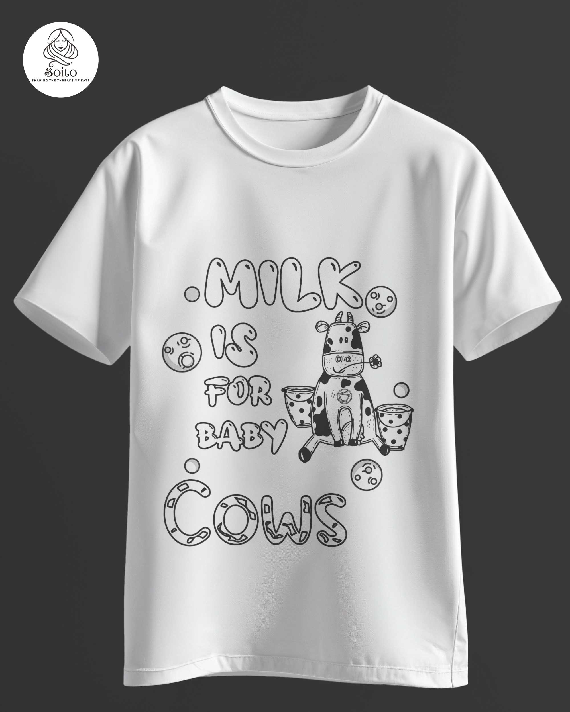 Magic Culture Cow-Milk t-shirt MB_MCL_D003