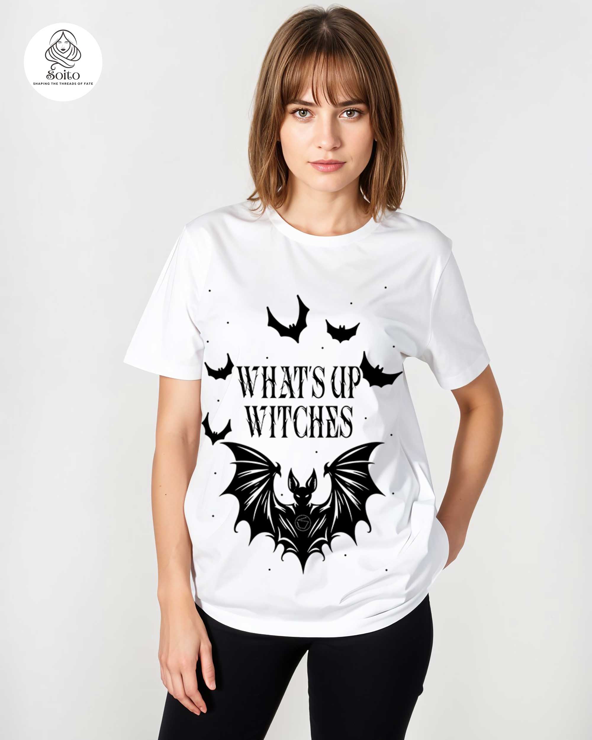 Magic Culture Gothic-Bats Tee MB_MCW_D006