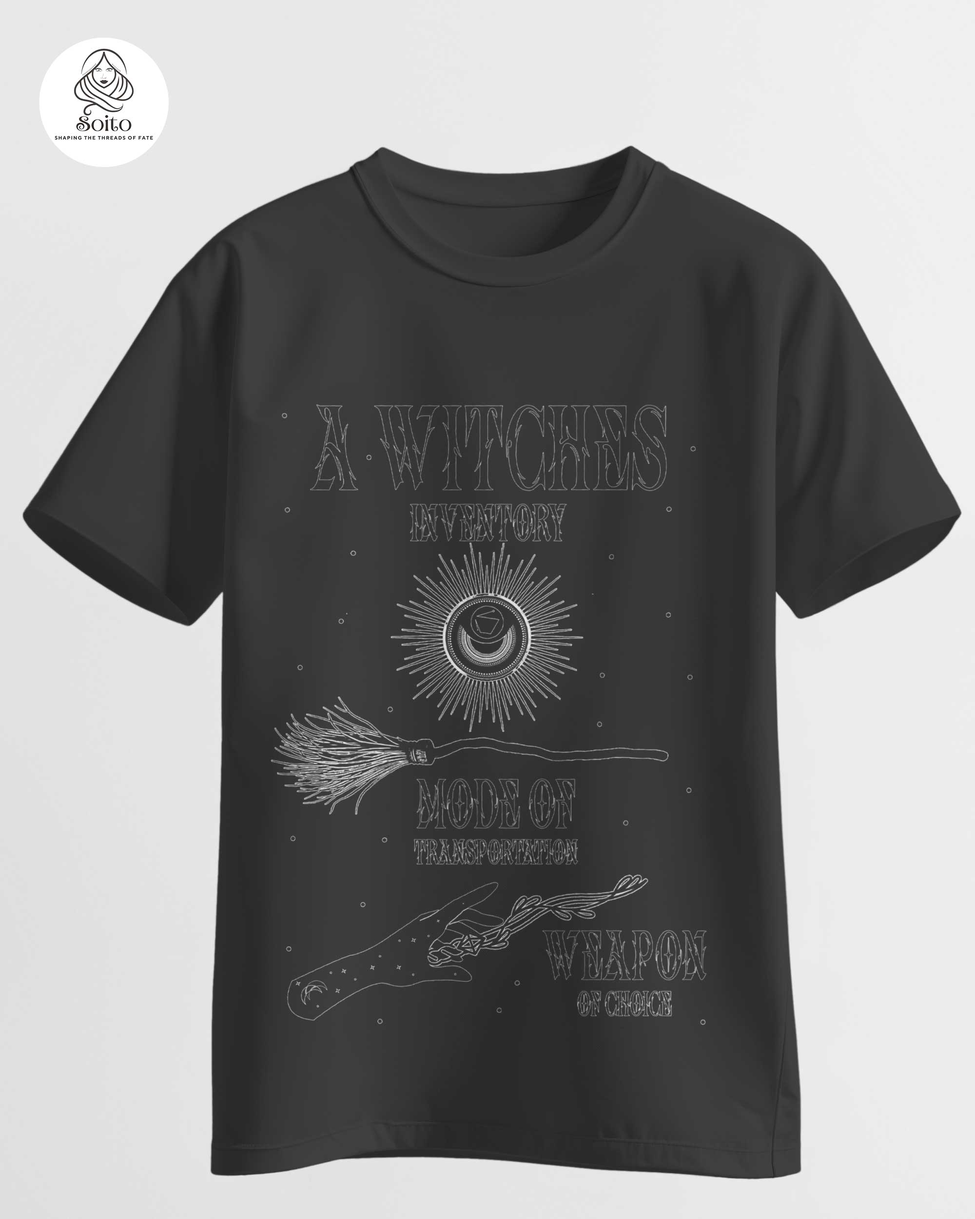 Magic Culture Witchcore-Inventory Tee MB_MCW_D007
