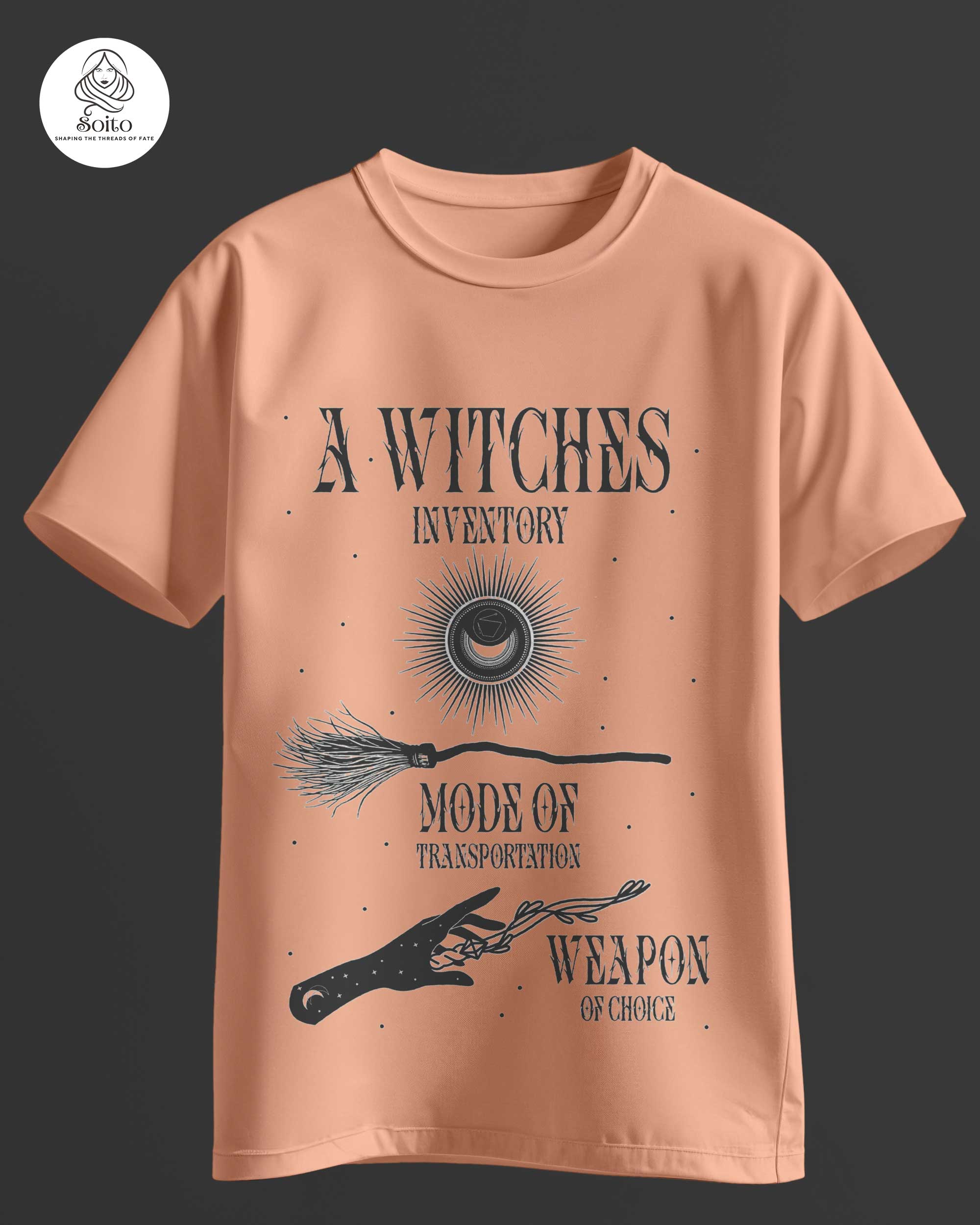 Magic Culture Witchcore-Inventory Tee MB_MCW_D007