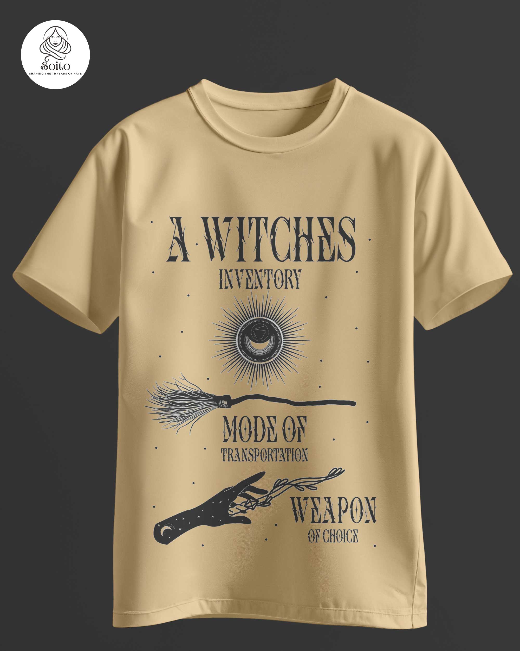 Magic Culture Witchcore-Inventory Tee MB_MCW_D007