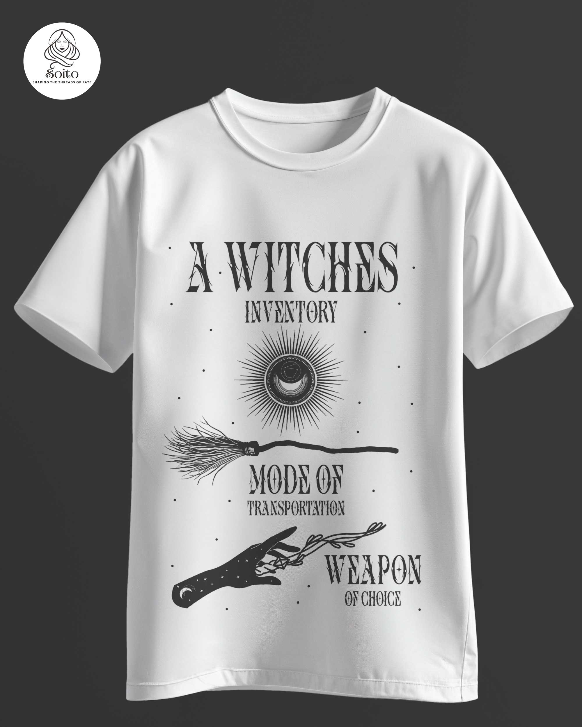 Magic Culture Witchcore-Inventory Tee MB_MCW_D007