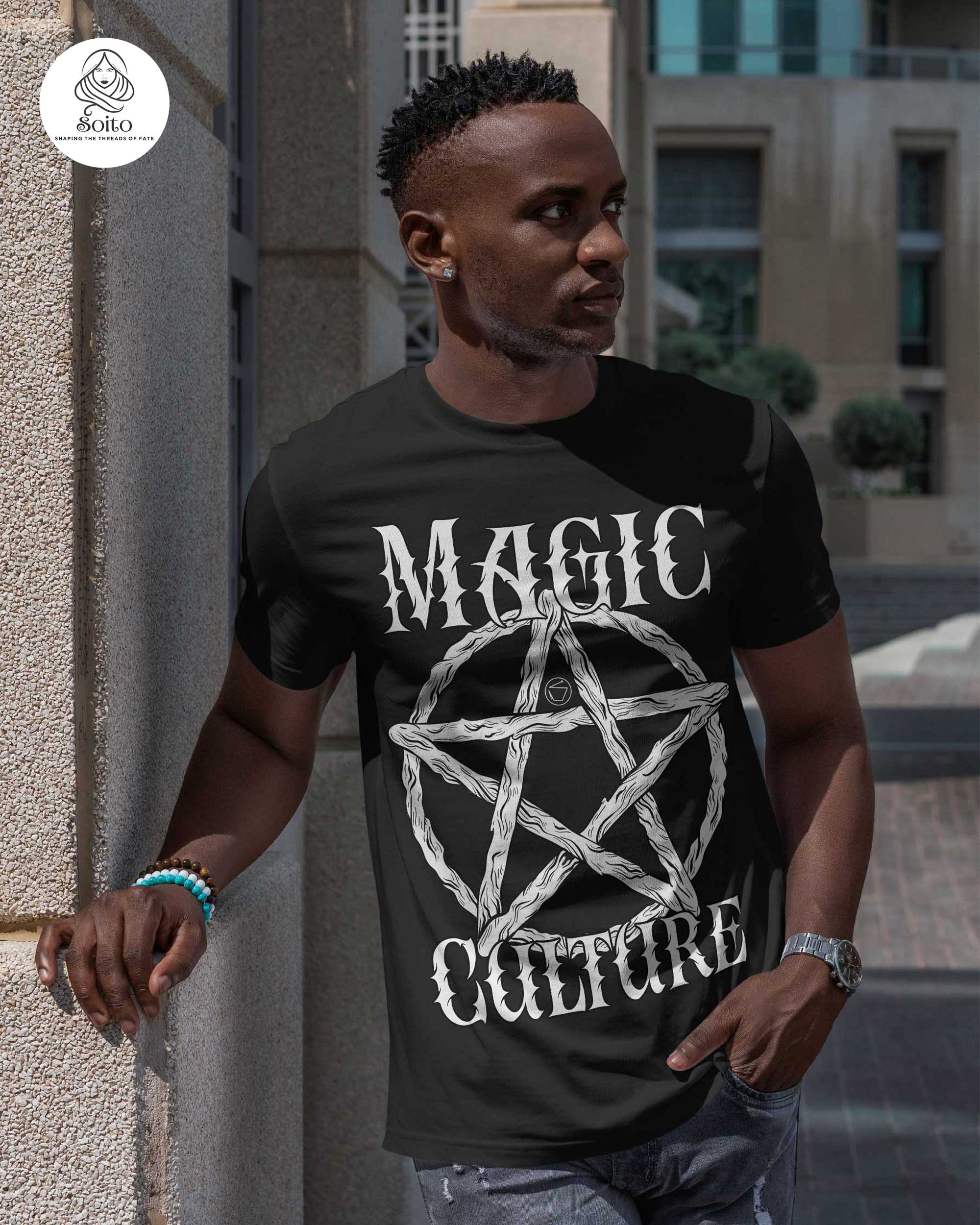 Magic Culture Upright-Pentacle t-shirt MB_MC_D002