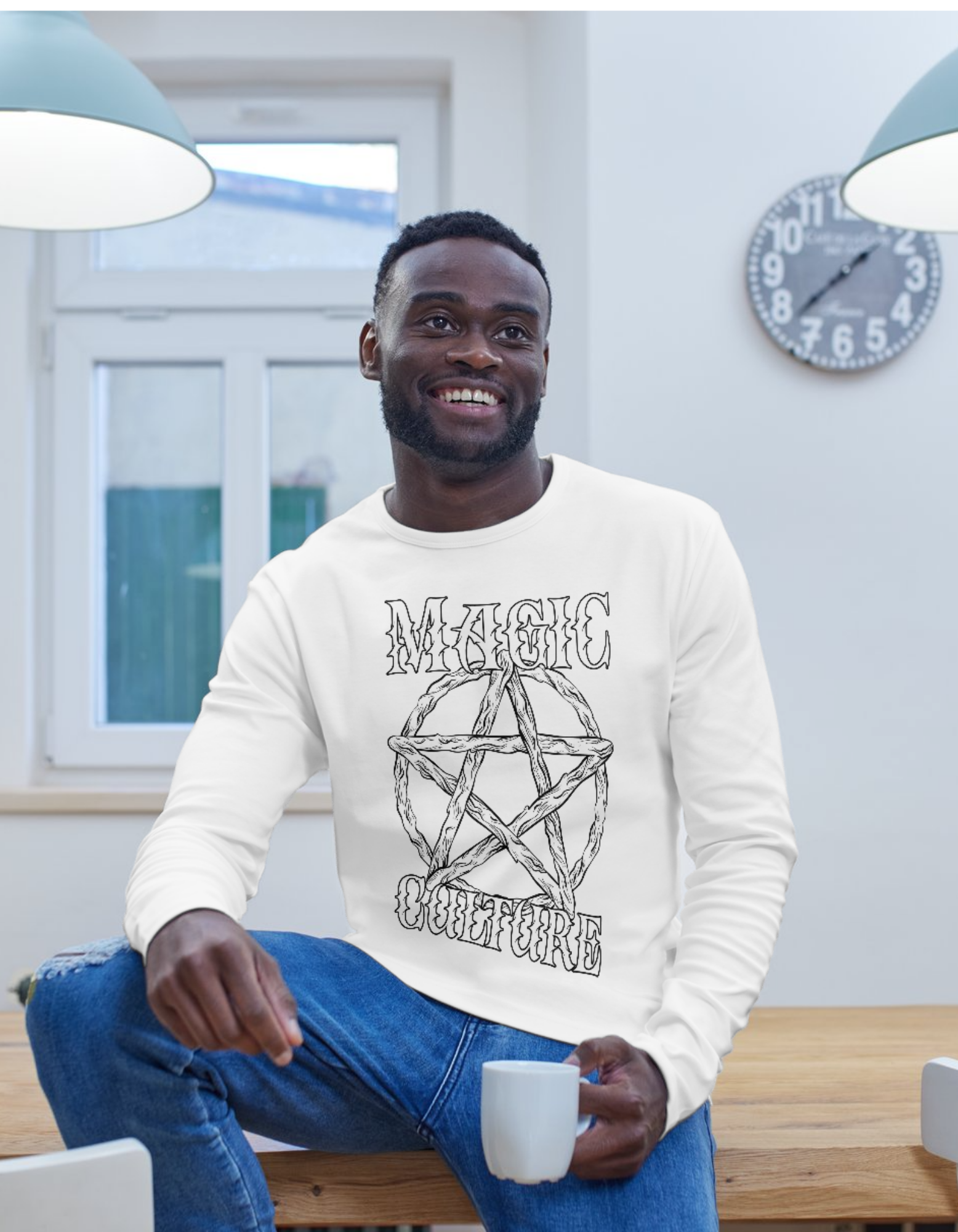 Magic Culture Upright-Pentacle sweatshirt MB_MC_D002