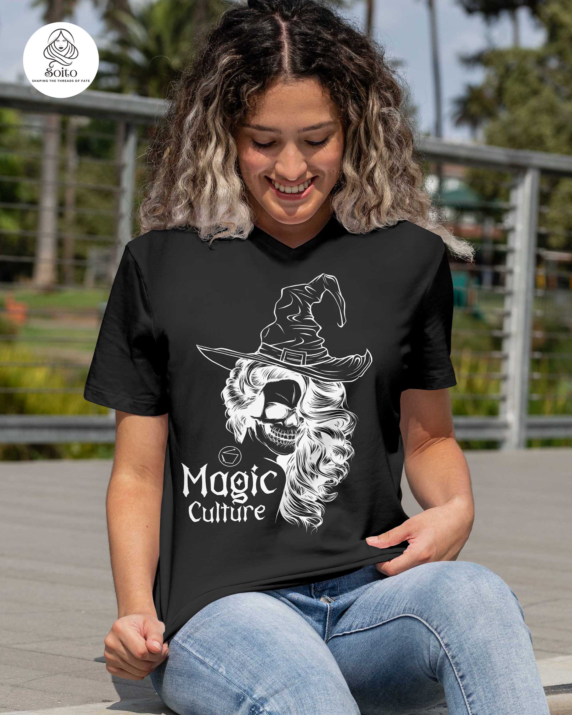 Magic Culture Skull-Hat t-shirt MB_MC_D003