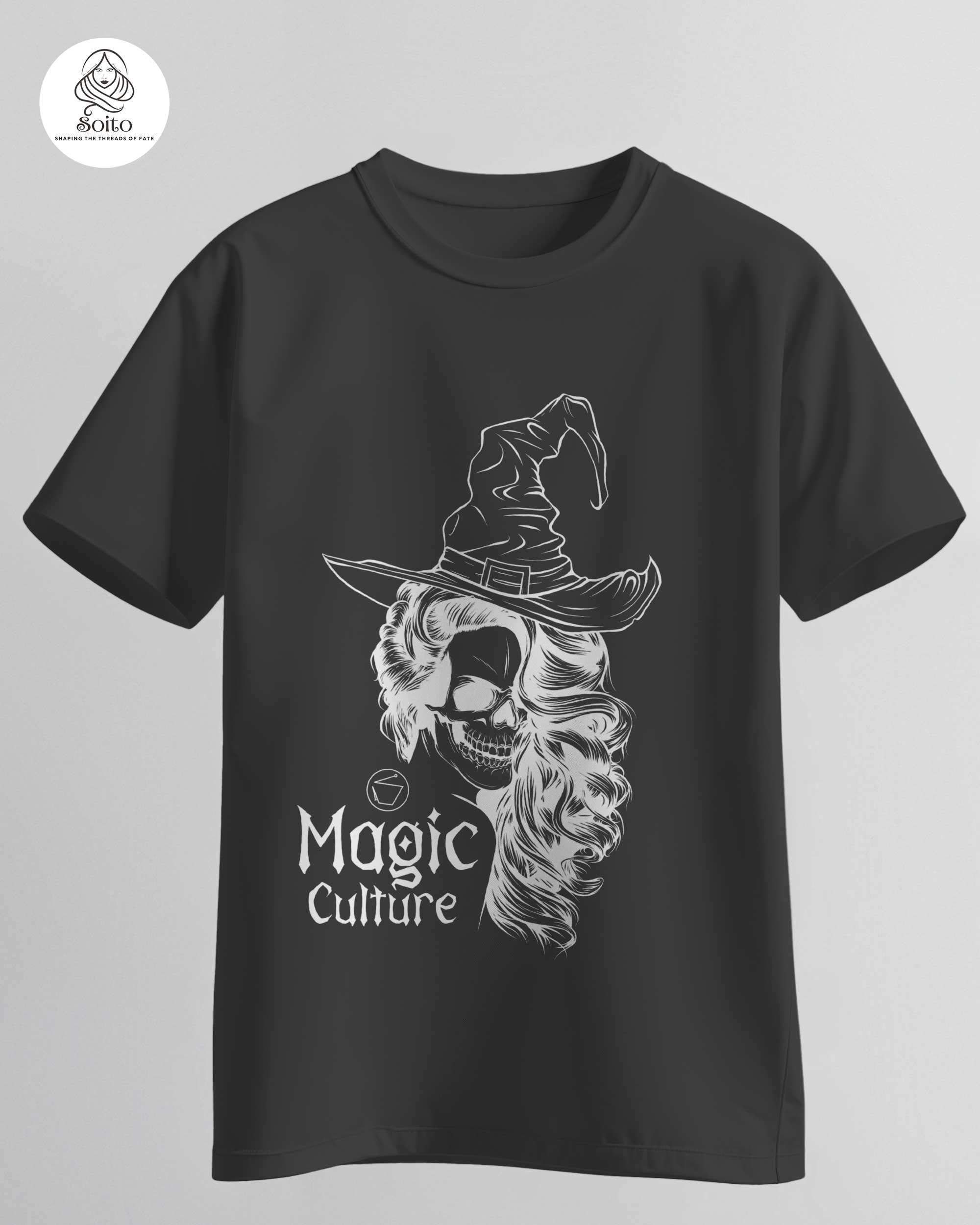 Magic Culture Skull-Hat t-shirt MB_MC_D003