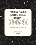 3 Day Moon Magick and Sacred Detox Retreat